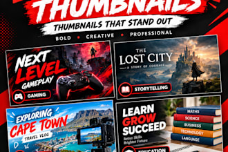 design eye catching youtube thumbnails that get clicks