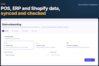 build a pos, erp or shopify API integration and data sync