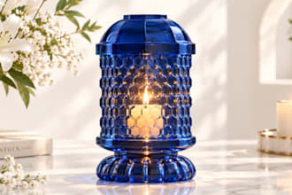 design manufacturing ready 3d molds for glass fairy lamps