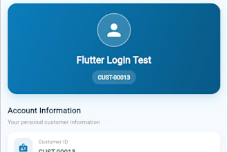 develop a professional flutter mobile app