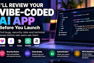 review your vibe coded app before you launch