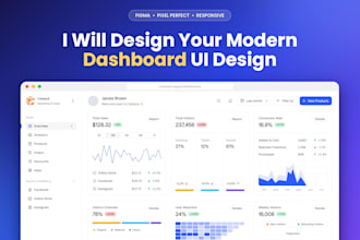 design dashboard, web app, CRM and admin panel UI