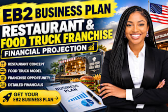 write eb2 business plan restaurant food truck franchise financial projection