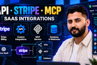 build custom api integrations, stripe billing and mcp servers for saas