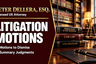 draft civil litigation motions and oppositions as a US attorney