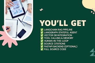 build a langgraph ai agent with memory, tools and humanintheloop