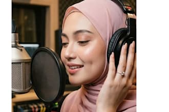be your professional female singer in arabic, french english