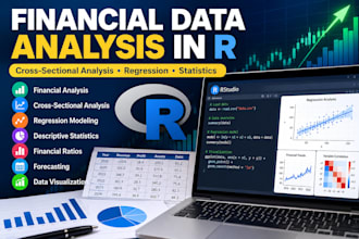 perform financial and cross sectional analysis in r