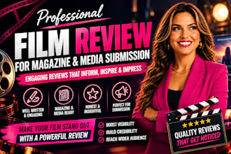 write a professional movie review for magazine and media submission