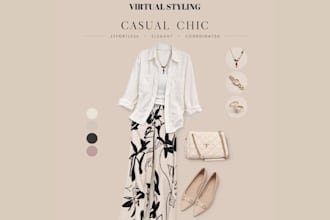 curate personalized outfits and matching jewelry for you