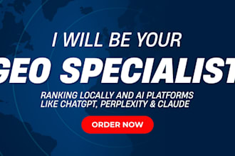 be your GEO aeo specialist