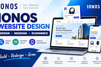 design redesign ionos website build ionos ecommerce store