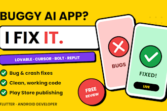 vibe code, fix and publish your flutter mobile app on play store