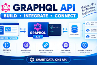 integrate graphql apis and connect your application or backend