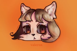 draw chibi  furry avatar