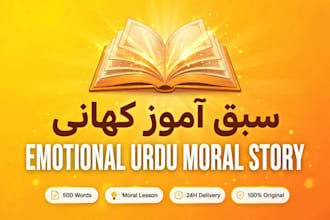 write emotional urdu moral story, sabaq amoz kahani