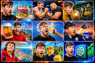 do attractive, professional amazing youtube thumbnails for tech and gaming