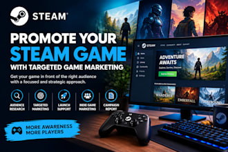 promote your stream game with targeted game marketing