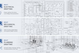 bim revit mep hvac mechanical electrical plumbing designing
