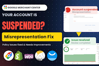 fix google merchant center suspension