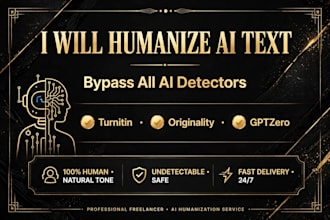 rewrite and humanize your ai content to sound natural human
