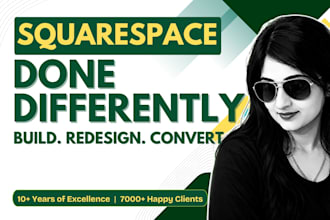 design squarespace website, squarespace website redesign, build squarespace site
