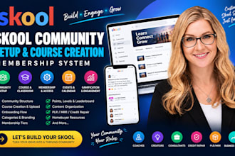 skool community setup skool community skool credit repair skool course creation