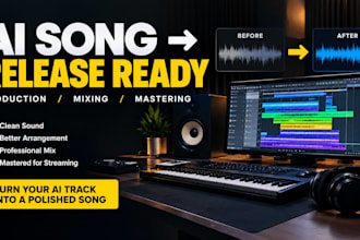 turn your ai song into release ready music