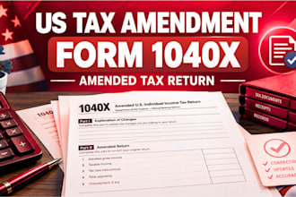 do US tax amendment, amended return and form 1040x