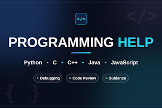 provide programming help, debugging and coding guidance