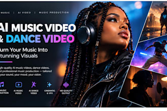 remake your ai song, ai music video and ai dance music video