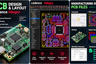 design pcb layout and routing using cadence allegro
