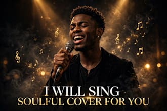 do emotional soulful cover of any song in unbelievable style