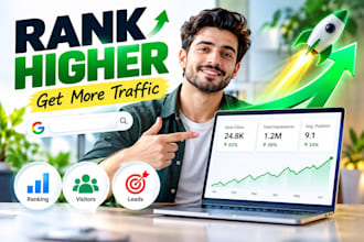 do seo to improve google rankings and generate leads