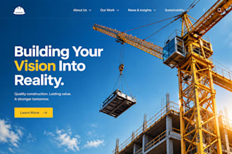 build construction website, contractor website, ,government contractor website