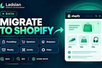 migrate joomla odoo prestashop opencart weebly shopware to shopify migration