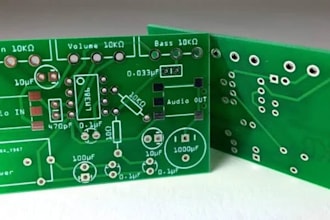 design custom can bus pcb, automotive pcb, schematic and layout