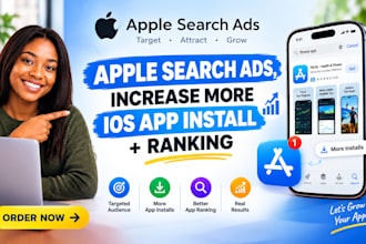 run apple search ads grow ios app install aso mobile app promotion app promotion