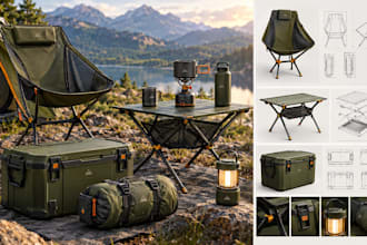 design custom camping gear, equipment and outdoor products