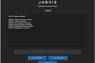 build a custom jarvis ai assistant, voice assistant and ai agent