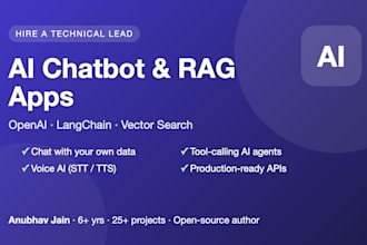 build an ai chatbot with rag using openai and langchain
