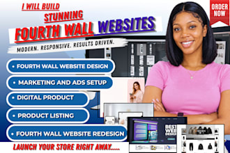 design fourth wall website setup fourthwall store setup fourthwall pod merch