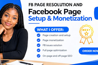 setup and solve your facebook page monetization issues, fb ads for earning