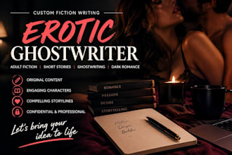 erotic ghostwriter adult fiction short stories ghostwriting dark romance fiction