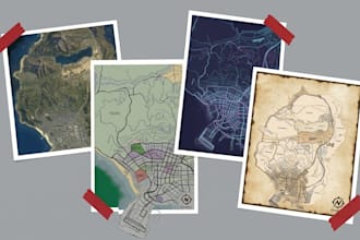 design a custom fivem minimap with postal codes and zones