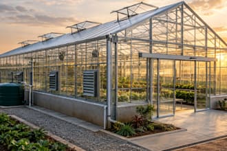 do greenhouse design, 3d greenhouse design, plans and  custom rendering