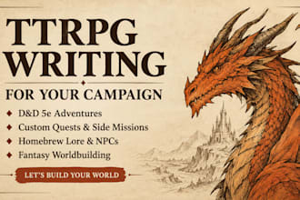 ttrpg campaign dnd 5e adventure homebrew lore quest and fantasy worldbuilding