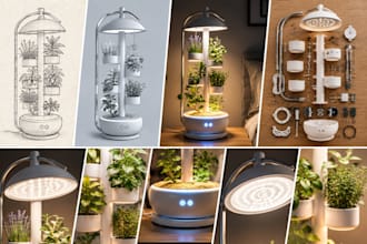 design plant pots, self watering planters, smart and decorative flower pots