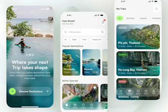 develop a travel tourism booking and travel planner app