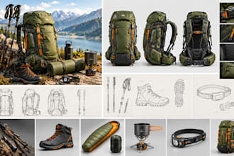 design hiking, trekking and adventure outdoor gear products